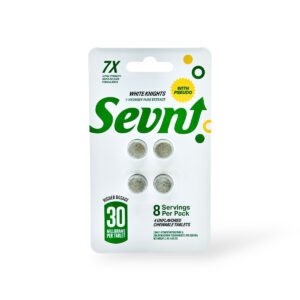 Sevn 7-Hydroxy With Pseudo Tablets White Knights 30mg