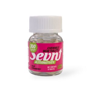 Sevn Alternatives MGM Sour Strawberry Chewable Tablets 30mg