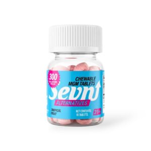 Sevn Alternatives MGM Tropical Fruit Chewable Tablets 30mg