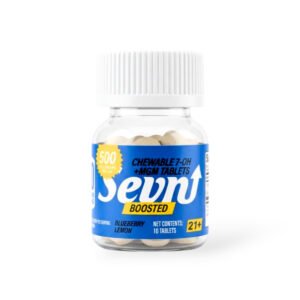 Sevn Boosted Chewable 7-OH + MGM Blueberry Lemon Tablets 50mg